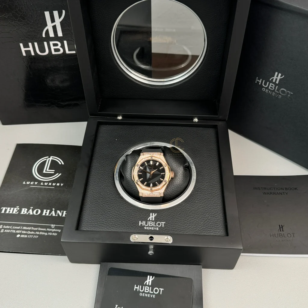 Super Clone Hublot Classic Fusion Orlinski King Gold 550.OS.1800.RX.1604.ORL19 Zicron Pave 40mm — view 9