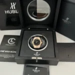 Super Clone Hublot Classic Fusion Orlinski King Gold 550.OS.1800.RX.1604.ORL19 Zicron Pave 40mm — view 9