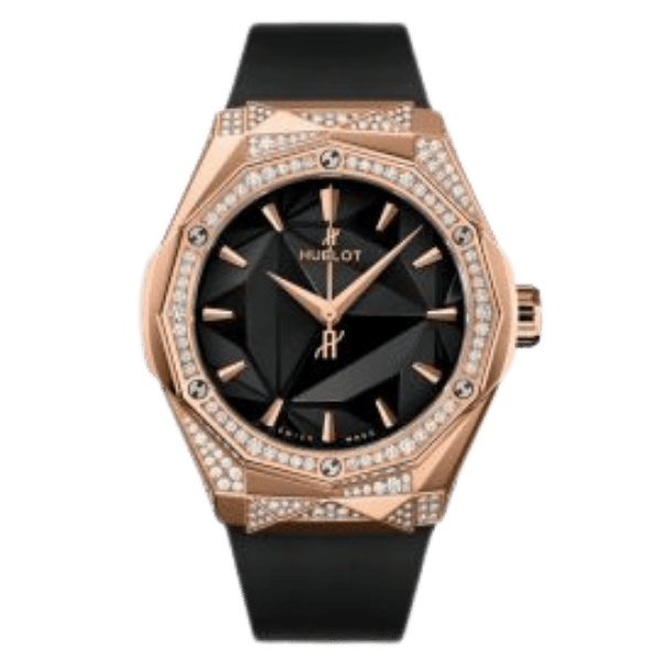 Super Clone Hublot Classic Fusion Orlinski King Gold Alternative Pavé 550.OS.1800.RX.1804.ORL19 40mm –