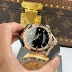 Super Clone Hublot Classic Fusion Orlinski King Gold Alternative Pavé 550.OS.1800.RX.1804.ORL19 40mm – — dial close-up
