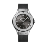 Super Clone Hublot Classic Fusion Titanium 38mm Gray Dial Unisex Size