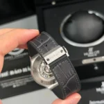 Super Clone Hublot Classic Fusion Titanium 38mm Gray Dial Unisex Size — movement / caseback view