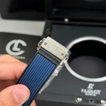Super Clone Hublot Spirit Of Big Bang 642.NX.7170.RX 642NX7170RX 44mm Blue Dial Titanium V2 – — view 9
