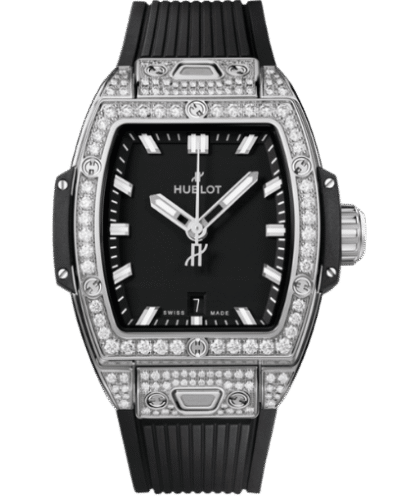 Super Clone Hublot Spirit Of Big Bang Black Titanium Pavé 665.NX.1170.LR.1604 – – Swiss SuperClone
