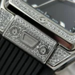 Super Clone Hublot Spirit Of Big Bang Black Titanium Pavé 665.NX.1170.LR.1604 – — view 9
