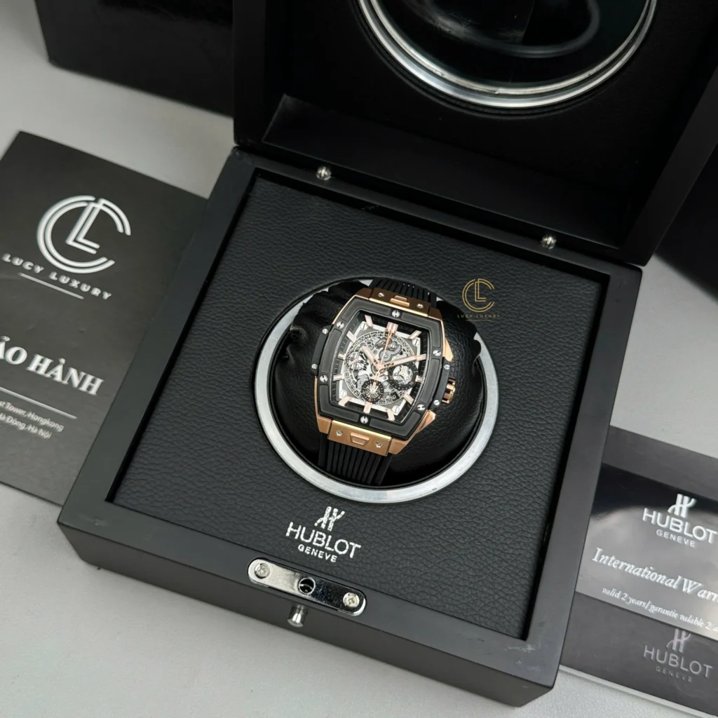 Super Clone Hublot Spirit Of Big Bang King Gold 642.OX.0180.RX 42mm V2 — view 10