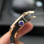 Super Clone Hublot Spirit Of Big Bang King Gold Pave 662.OX.1180.LR.1604 – — case and bezel