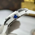 Super Clone Hublot Spirit Of Big Bang Titanium White Diamonds 665.NE.2010.RW.1204 — movement / caseback view