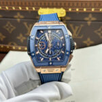 Super Clone Hublot Spirit Of Big bang King Gold Ceramic 642.OL.7180.RX 42mm — case and bezel