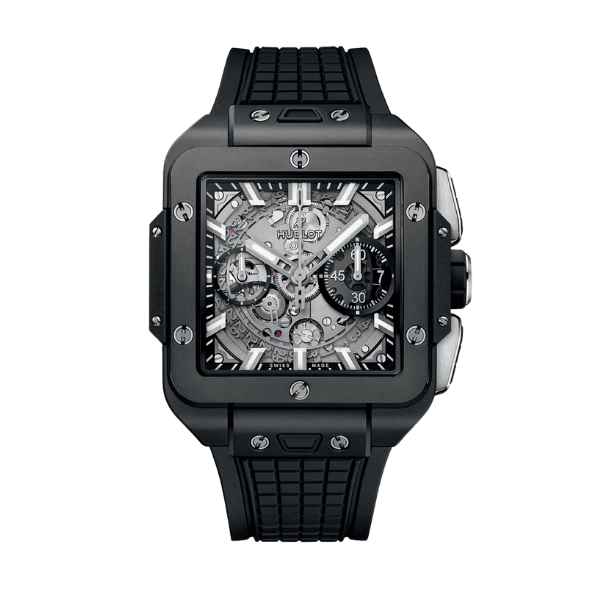 Super Clone Hublot Square Bang Unico 821.CI.0170.RX 821CI0170RX 42mm Black Dial Ceramic