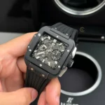Super Clone Hublot Square Bang Unico 821.CI.0170.RX 821CI0170RX 42mm Black Dial Ceramic — bracelet detail