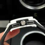 Super Clone Hublot Square Bang Unico 821.HX.0170.RX 821HX0170RX 42mm White Dial Ceramic — side profile