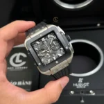 Super Clone Hublot Square Bang Unico 821.NM.0170.RX 821NM0170RX 42mm Titanium Ceramic — case and bezel