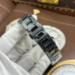 Super Clone IWC 40mm Ceramic — movement / caseback view