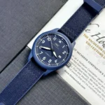 Super Clone IWC 41mm Ceramic — dial close-up
