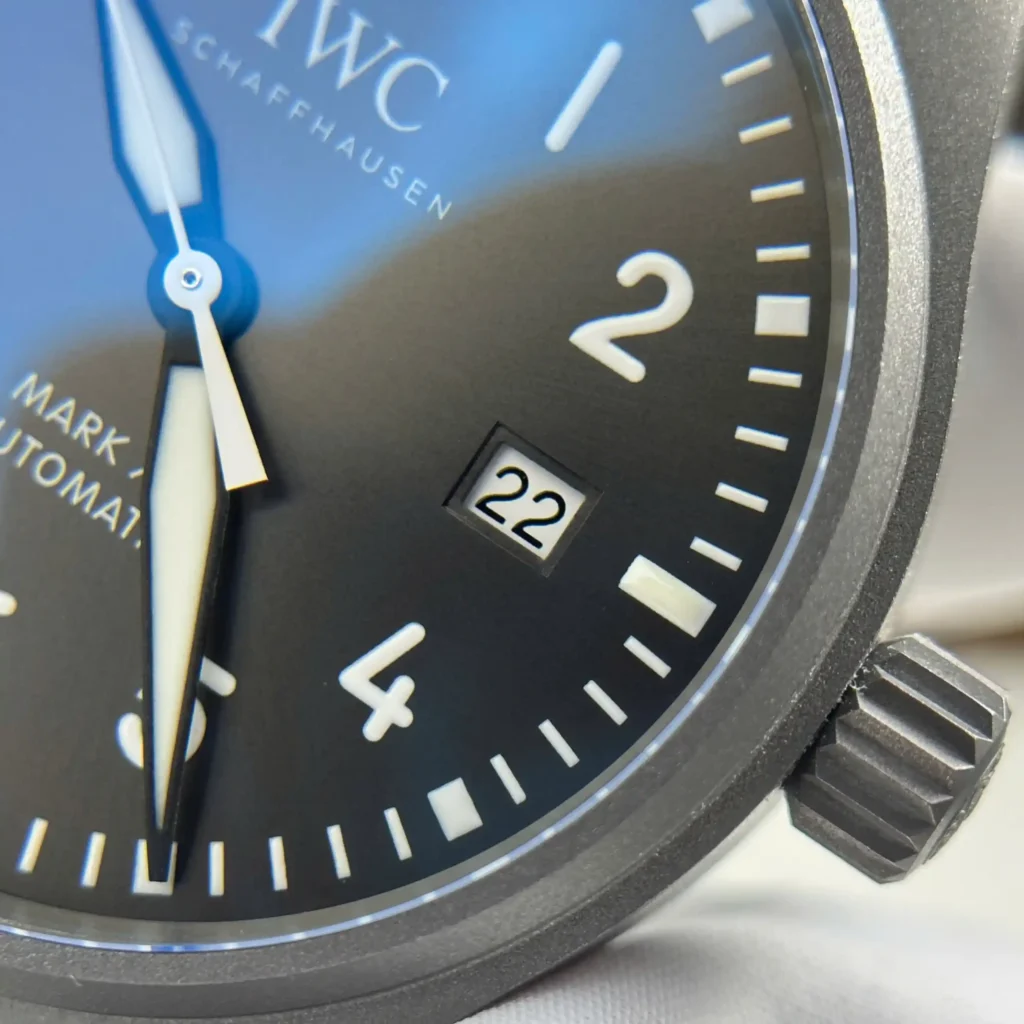 Super Clone IWC Titanium — side profile