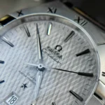 Super Clone Omega 41mm Steel — clasp and links