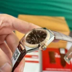 Super Clone Omega 39mm Steel — side profile