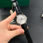 Super Clone Omega Steel — dial close-up