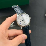 Super Clone Omega Steel — dial close-up