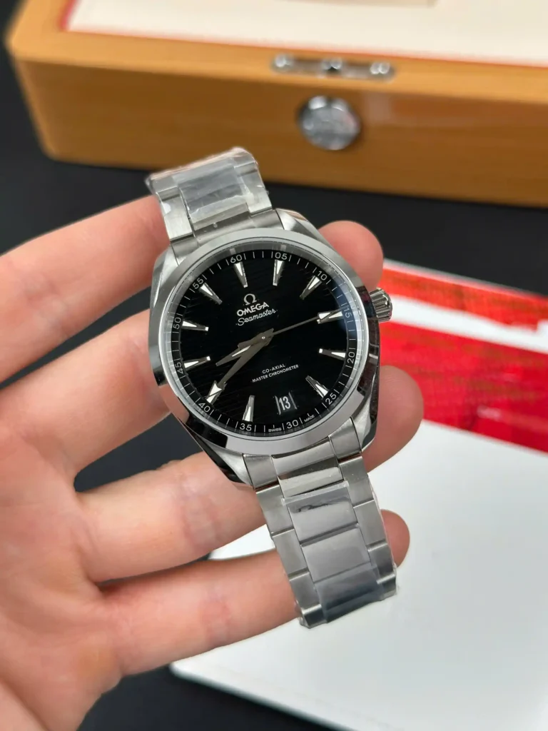 Super Clone Omega 41mm Steel — case and bezel