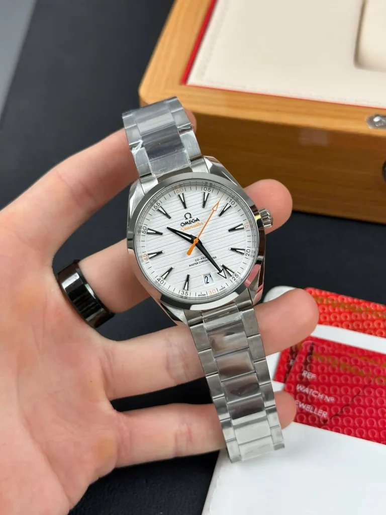 Super Clone Omega 41mm Steel — case and bezel