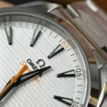 Super Clone Omega 41mm Steel — side profile