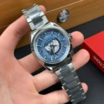 Super Clone Omega 43mm Steel — case and bezel