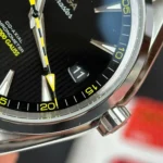 Super Clone Omega 41mm Steel — clasp and links