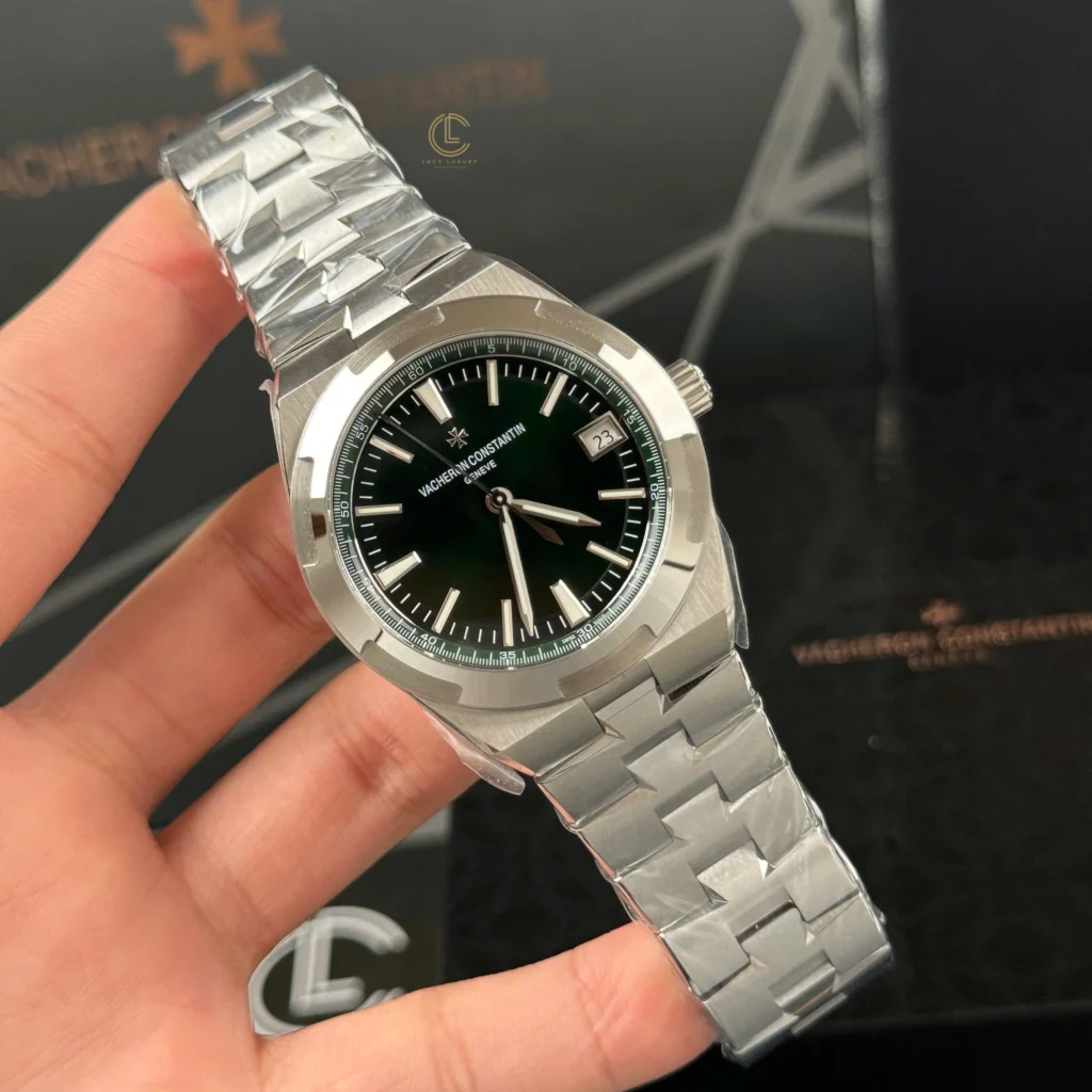 Super Clone Omega Seamaster Aqua Terra Co-Axial Master 220.10.41.21.10.001 41mm Green Dial — side profile