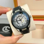 Super Clone Omega Seamaster Aqua Terra Co-Axial Master Chronometer GMT Worldtimer 220.92.43.22.99.001 43mm — dial close-up