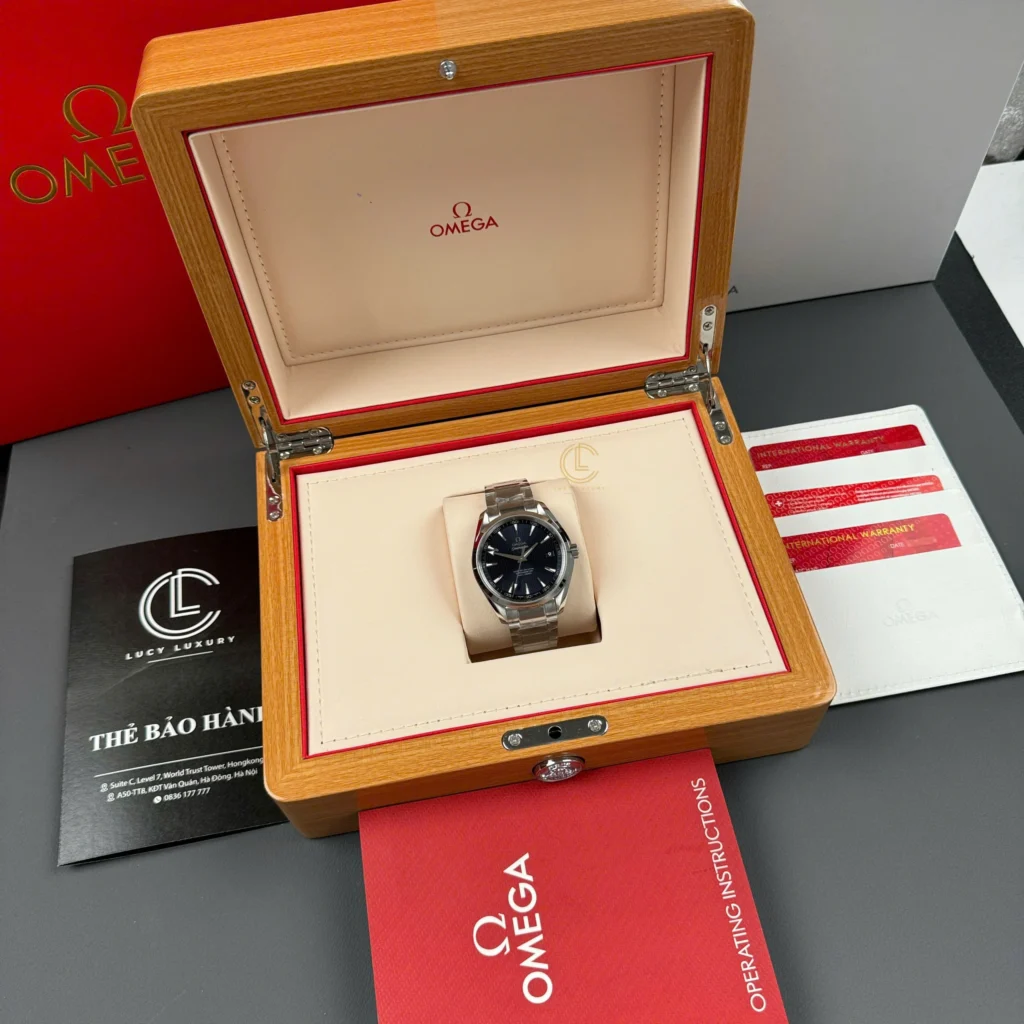 Super Clone Omega Seamaster Aqua Terra Master Co‑Axial 231.10.39.21.03.002 39mm Blue Dial – — view 10