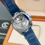 Super Clone Omega Seamaster Aqua Terra Worldtimer 43mm Blue Dial — view 9