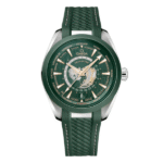 Super Clone Omega Seamaster Aqua Terra Worldtimer 43mm Green Dial