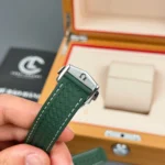 Super Clone Omega Seamaster Aqua Terra Worldtimer 43mm Green Dial — view 10