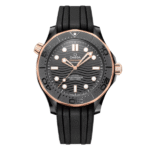 Super Clone Omega Seamaster Diver 210.62.44.20.01.001 42mm Black Dial Ceramic