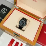 Super Clone Omega Seamaster Diver 210.62.44.20.01.001 42mm Black Dial Ceramic — movement / caseback view