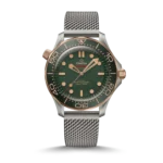 Super Clone Omega Seamaster Diver 300M “James Bond 007” 210.90.42.20.10.001 42MM Bronze Gold Titanium –