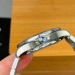 Super Clone Omega 42mm Steel — clasp and links