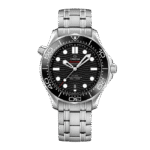 Super Clone Omega Seamaster Diver 300M Co‑Axial Master Chronometer 210.30.42.20.01.001 42mm Black Dial