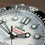 Super Clone Omega 42mm Steel — side profile