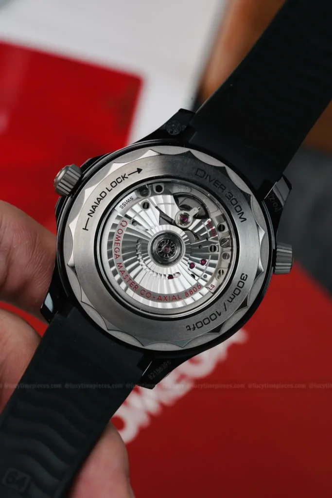 Super Clone Omega Seamaster Diver 300M Co‑Axial Master Chronometer 210.92.44.20.01.001 Black Dial Ceramic 42mm — view 12