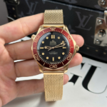 Super Clone Omega 42mm Gold — case and bezel