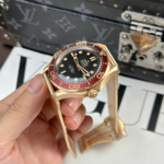 Super Clone Omega 42mm Gold — side profile
