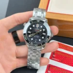 Super Clone Omega 42mm Steel — case and bezel