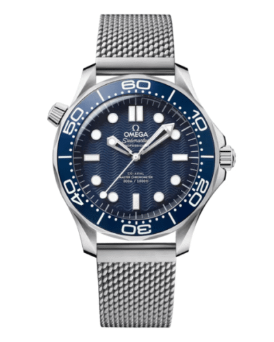 Super Clone Omega Seamaster Diver James Bond 60th Anniversary 210.30.42.20.03.002 42mm Blue Dial Steel