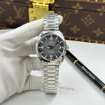 Super Clone Omega 38mm Steel — dial close-up