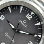 Super Clone Omega 38mm Steel — side profile