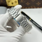 Super Clone Omega 38mm Steel — clasp and links