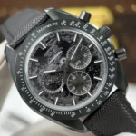 Super Clone Omega Steel — on leather display